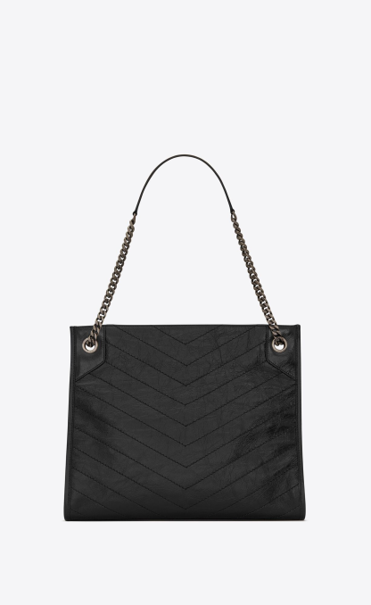 NIKI SHOPPING Vintage Leather Handbag